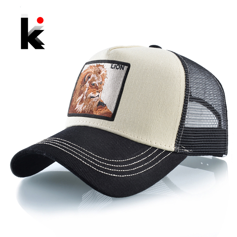 Streetwear Brand Beanie - Hip Hop Baseball Cap Mit Lion