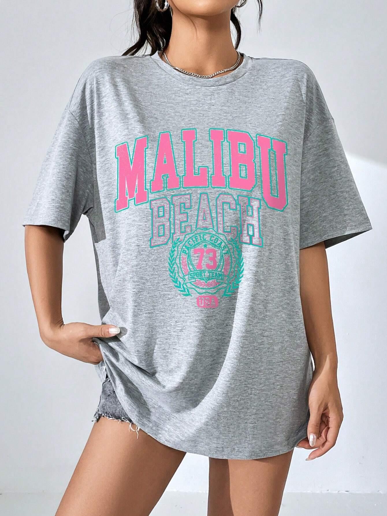 Malibu Strand Brief Drucken Dr – Streetwear Brand Shirts Bewertung und Preis