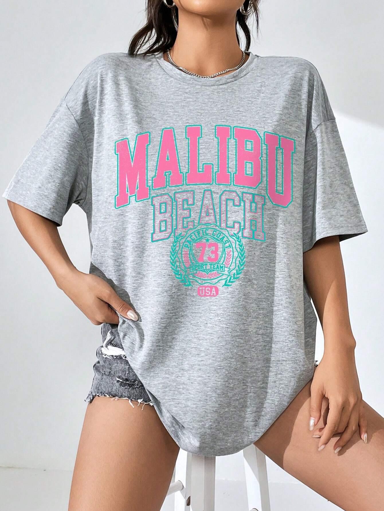 Malibu Strand Brief Drucken Dr – Streetwear Brand Shirts Bewertung und Preis