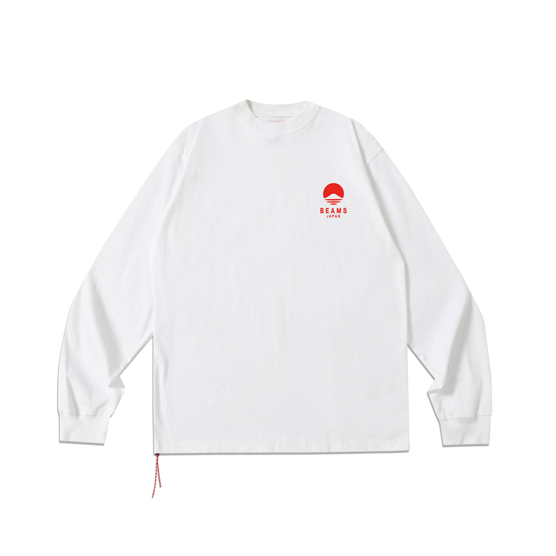 Streetwear-Marke Beams Langarm – Streetwear Brand Red Bewertung und Preis