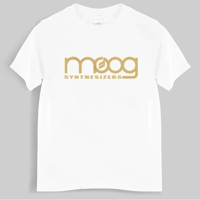 Moog Synthesizer schwarz druck – Streetwear Brand Shirts Bewertung und Preis
